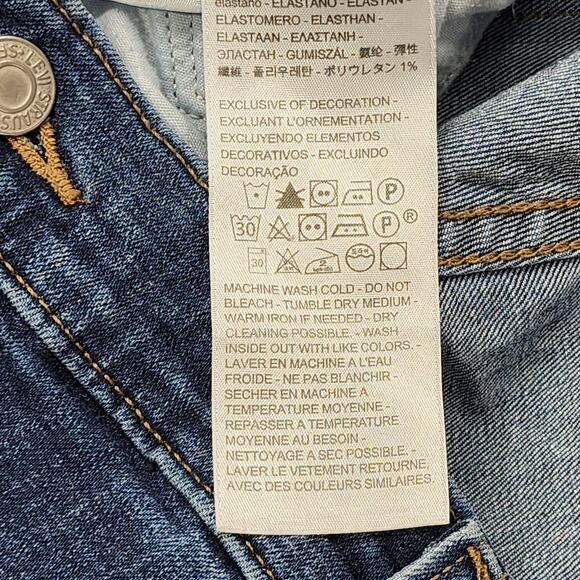 Levi's Jeans Womens 22W Blue Classic Bootcut Stretch Denim Boho Western Casual - Picture 9 of 15